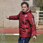 El entrenador del Numancia, Jagoba Arrasate.-VALENTÍN GUISANDE