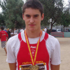 El atleta burgense Saúl Martínez. -