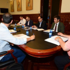 El Patronato del Caep celebró ayer su reunión ordinaria en la Diputación.-Álvaro Martínez