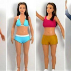 Sale al mercado una nueva muñeca con las medidas de las mujeres de la calle.-Foto: YOUTUBE