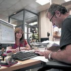 Actividad en una agencia de la Seguridad Social-ALFREDO CASAS