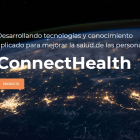 Página de inicio de Connect Health. HDS
