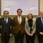 Imagen de los cuatro nuevos vicepresidentes de la CEOE nombrados por el presidente, Antonio Garamendi.-CEOE (CEDIDA)