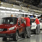 Cadena de montaje de la fábrica de Nissan en Sunderland (Reino Unido).-REUTERS / NIGEL RODDIS