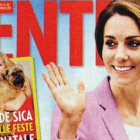 Kate Middleton, embarazada de su tercer hijo, según la revista 'Gente'.-