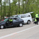 Uno de los accidentes más graves del año tuvo lugar en Almazán a principios de mayo. ICAL