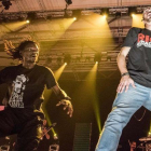 Un momento del concierto de La Raíz, en el Sant Jordi Club, el pasado viernes.-XAVIER MERCADÉ