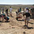 Trabajos arqueológicos en el yacimiento de Numancia.-VALENTÍN GUISANDE