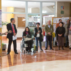 La Escuela Universitaria de Magisterio acogió la sesión titulada ‘Zamora con León Felipe’, en la que se rindió homenaje al poeta de Tábara con un recital de poesía en hebreo y en castellano. La actividad contó con la participación de integrantes del Centr-Ical