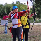 La soriana Raquel Frías, en primer término, durante el Campeonato de campo disputado el fin de semana.-HDS