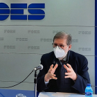 El presidente de FOES, Santiago Aparicio. HDS