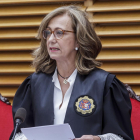 María Lourdes Rodríguez Rey durante su intervención.-SANTI OTERO