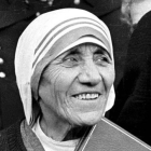 La madre Teresa de Calcuta, tras recibir el Nobel de la Paz en 1979.-