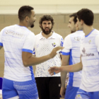 Manuel Sevillano en un entrenamiento de esta pretemporada.-Mario Tejedor