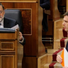 Mariano Rajoy y Albert Rivera, el pasado 14 de marzo en el Congreso.-/ JUAN MANUEL PRATS