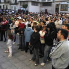 Concentración de los habitantes en San Leonardo./ A. M. -
