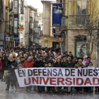 Imagen retrospectiva de una movilización de la Plataforma.-Álvaro Martínez