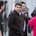 Juan José Cortes, a su llegada a la Audiencia de Huelva para asistir a la última sesión del juicio contra Santiago y Rosa del Valle, el pasado 25 de febrero.-JULIÁN PÉREZ (EFE)