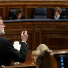 El presidente del Gobierno, Mariano Rajoy, en el Congreso.-JUAN MANUEL PRATS