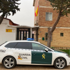 Vehículo de la Guardia Civil en la provincia de Soria. HDS
