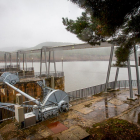 Embalse de la Cuerda del Pozo tras las lluvias de mediados de enero. MARIO TEJEDOR