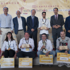 Los ganadores del III Campeonato de Tapas y Pinchos de Castilla y León. HDS
