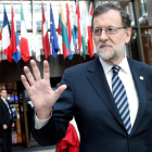 Mariano Rajoy, en Bruselas.-FRANCOIS LENOIR