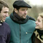 Josu Ternera, con sus hijos Egoitz e Irati.-EFE