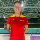 La jugadora soriana Daniela Corchón. HDS