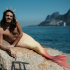 Davi Moreira, el 'sireno' oficial de Ipanema.-AFP / YASUYOSHI CHIBA