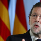 Mariano Rajoy, este martes.-REUTERS / ANDREA COMAS