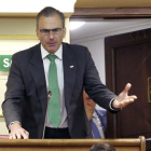 Javier Ortega Smith, portavoz de Vox en el Ayuntamiento de Madrid.-DAVID CASTRO