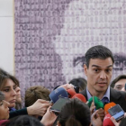 Pedro Sánchez, el pasado martes en el Congreso.-/ PERIODICO (EFE / EMILIO NARANJO)