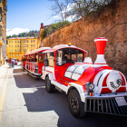 El tren turístico de la capital. MARIO TEJEDOR