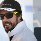 Fernando Alonso, el pasado 1 de febrero en el circuito de Jerez.-Foto: AFP / JORGE GUERRERO