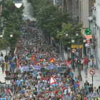 Manifestación 'Por el futuro del Bierzo ', en Ponferrada.-ICAL