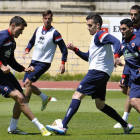 El Numancia podría colocarse esta tarde a tres puntos de la promoción de ascenso.-Valentín Guisande