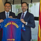 Bartomeu y Costos, el nuevo asesor estratégico del Barça para América.-FC BARCELONA