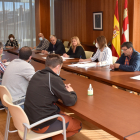 Miembros que asistieron ayer al Consejo Agrario Provincial de Soria. HDS
