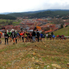 Los participantes a la salida de la prueba.-CLUB DE MONTAÑA LOS PELENDONES