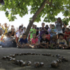 La carrera de caracoles reúne a los más pequeños en la singular competición-LAT