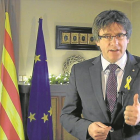 El PDECat condiciona la vuelta de Puigdemont a un pacto político con el Estado.-/ VIRGINIA MAYO (AP)