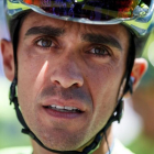Alberto Contador fotografiado en Burgos.-AFP / CESAR MANSO