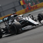 Hamilton, en el Gran Premio de México.-EFE / JOSÉ MÉNDEZ