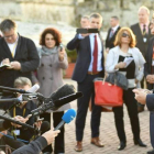 El presidente del Consejo Europeo, Donald Tusk, a su llegada a la Valeta, capital de Malta.-AFP / ANDREAS SOLARO
