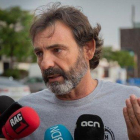 Óscar Camps, durante una comparecencia ante los medios en Barcelona.-DAVID ZORRAKINO / EUROPA PRESS