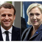 El socioliberal Emmanuel Macron y la ultraderechista Marine Le Pen-EFE / ARCHIVO