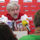 El ingeniero Luigi 'Gigi' Dall'Igna, de Ducati, durante la rueda de prensa.-EMILIO PÉREZ DE ROZAS