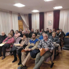Comerciantes de San Esteban que acudieron a la presentación del Plan de Comercio-A.H.