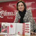 Pilar Sánchez Barreiro, en la presentación del Club Cámara. / V. G. -